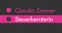 Logo Claudia Zimmer, Steuerberaterin